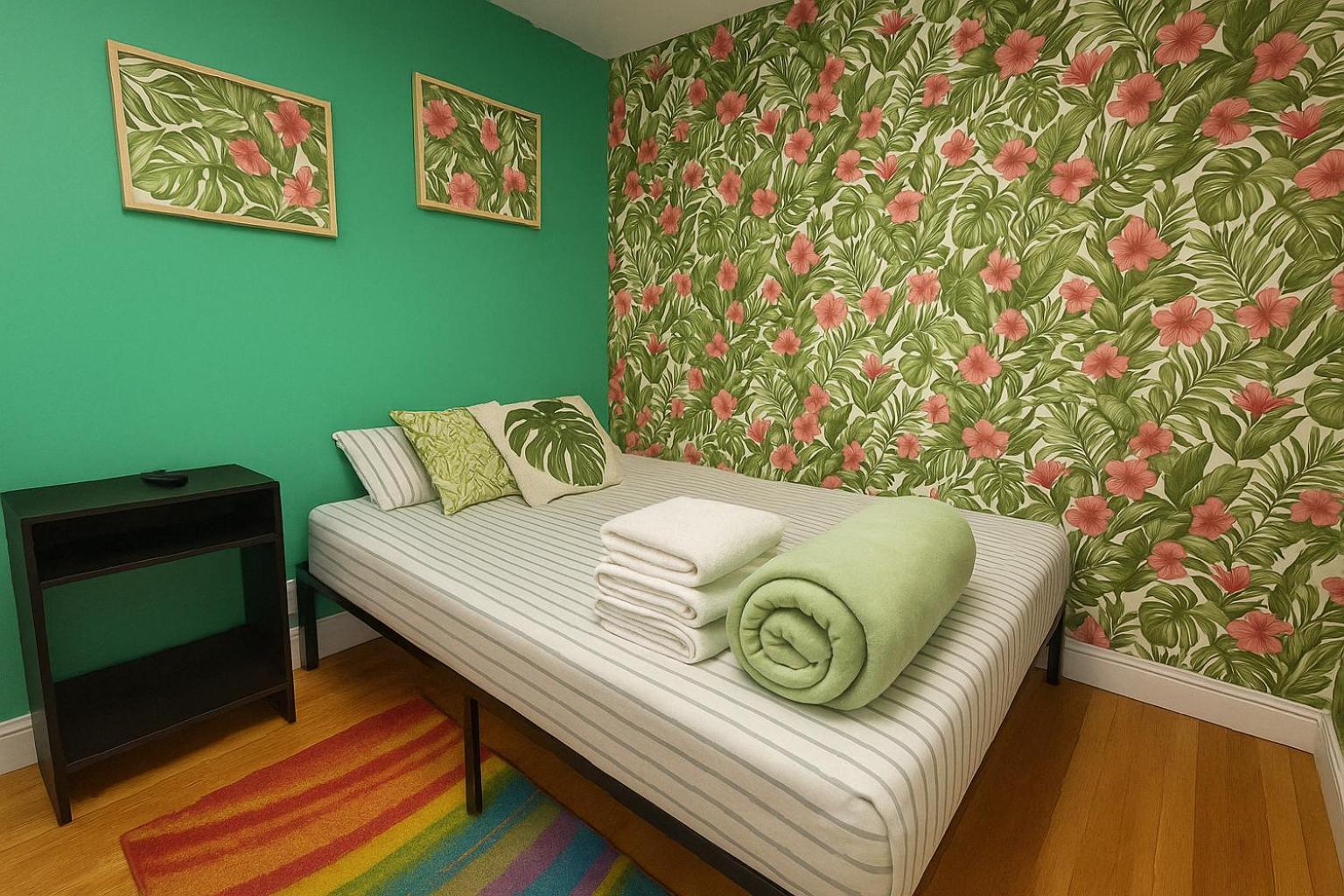 Tropical Comfort Room In Harlem Cozy Stay With Snacks & Style Nueva York Exterior foto